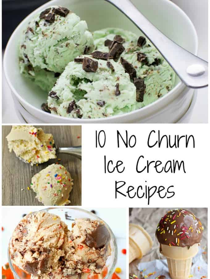 Cool off with one of these 10 No Churn Ice Cream Recipes- Love, Pasta and a Tool Belt | ice cream | desserts | no churn | recipes | cool treats |