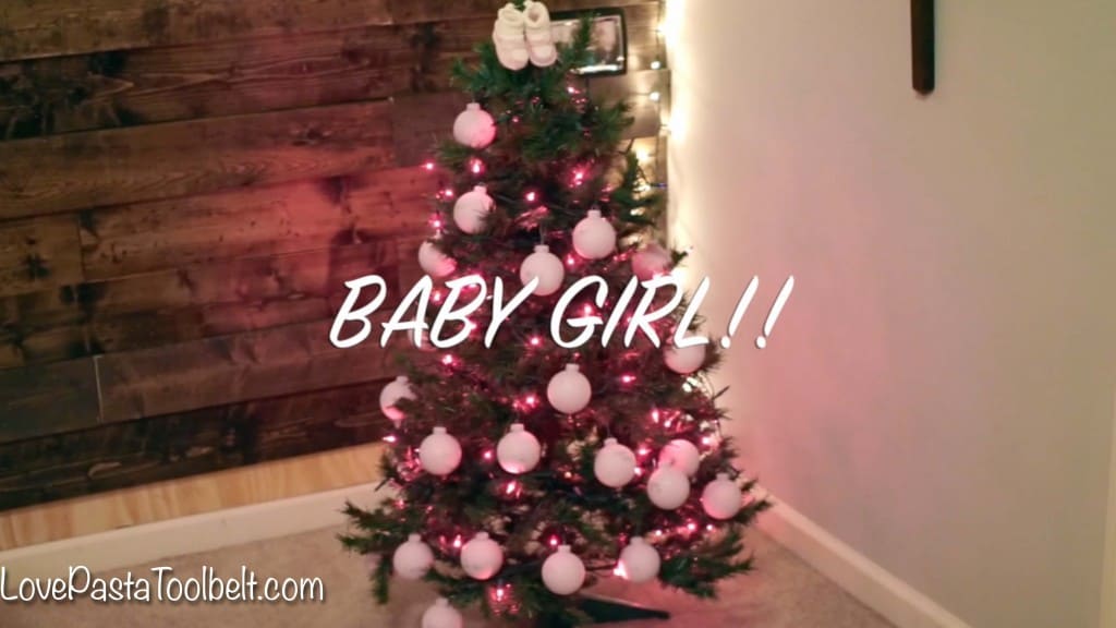 Sharing all the details of our Christmas Gender Reveal and how to plan your own- Love, Pasta and a Tool Belt | Baby | Pregnancy | Gender Reveal | Party Ideas | Baby Girl | Baby Boy |