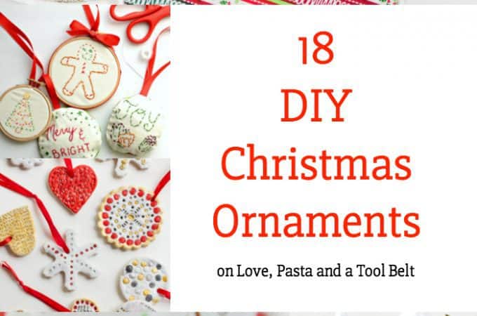 Want to make your own Christmas Ornaments? Check out these 18 DIY Christmas Ornaments for some great ideas!