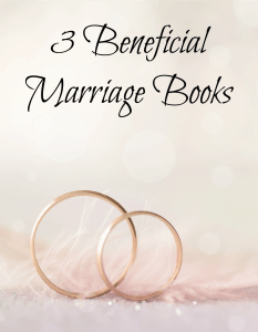 Whether you're engaged or have been married for years you should check out these 3 Beneficial Marriage Books- Love, Pasta and a Tool Belt | marriage | books | wedding | engagement |