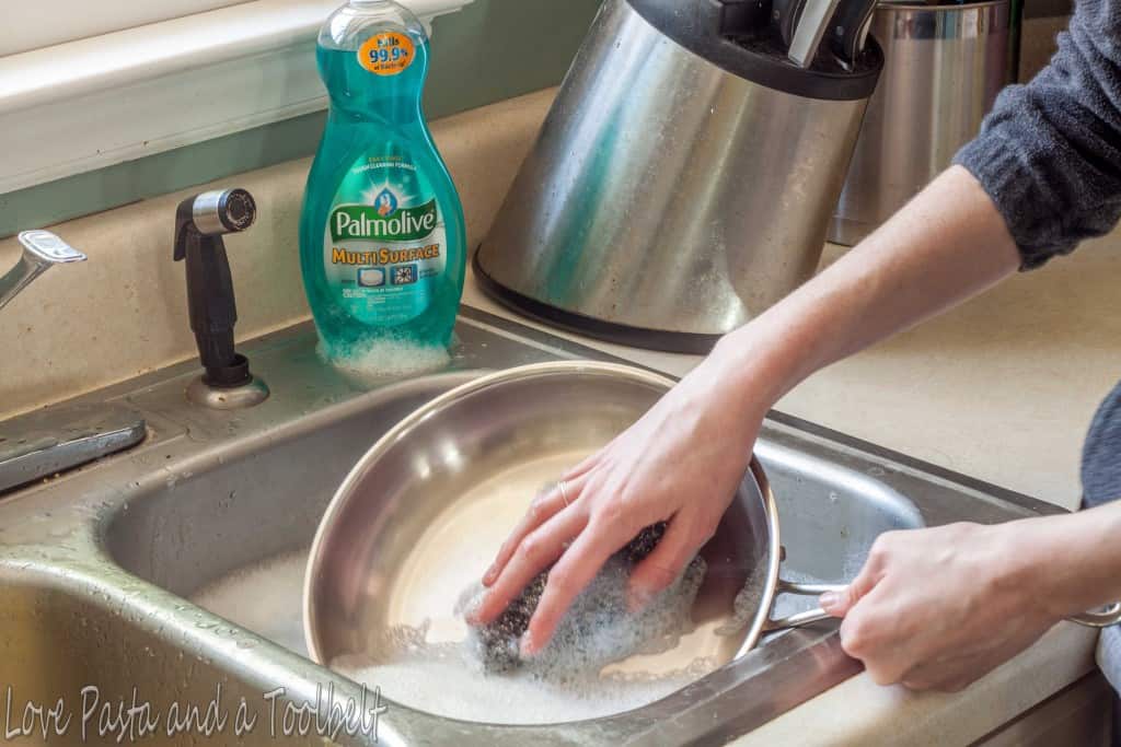 3 Steps to a Clean Kitchen- Love, Pasta and a Tool Belt #PalmoliveMultiSurface #Ad | cleaning | clean | cleaning tips | kitchen |