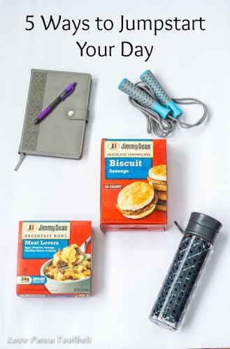 Need to get a lot done? Can't seem to get motivated? I've got 5 Ways to Jumpstart Your Day! - Love, Pasta and a Tool Belt #ad #JDGreatStart #Pmedia