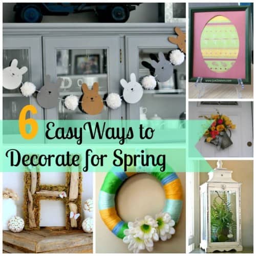 6 Easy Ways to Decorate for Easter- Love, Pasta and a Tool Belt | Easter | Spring | Decor | Decoration | Spring Decorating |