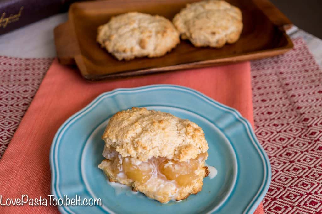 Take a classic dessert and add some apples to make a delicious dessert with these Apple Pie Shortcakes
