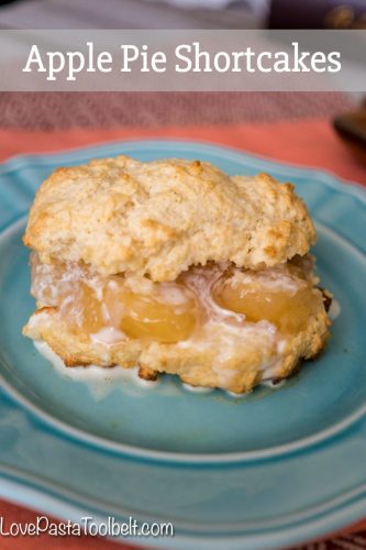 Take a classic dessert and add some apples to make a delicious dessert with these Apple Pie Shortcakes
