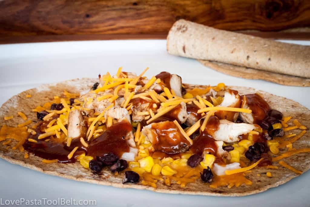 BBQ Chicken Flatbread- Love, Pasta and a Tool Belt