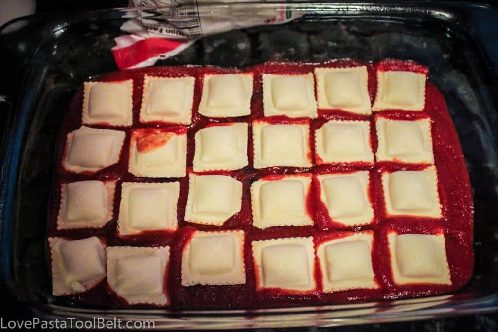 Easy Baked Ravioli