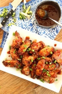 Baked Spicy Asian Chicken Wings