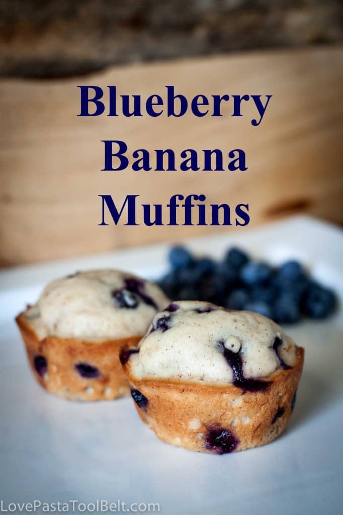 Blueberry Banana Muffins