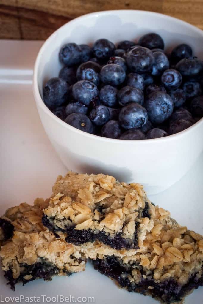 Blueberry Crumb Bars- Love, Pasta and a Tool Belt