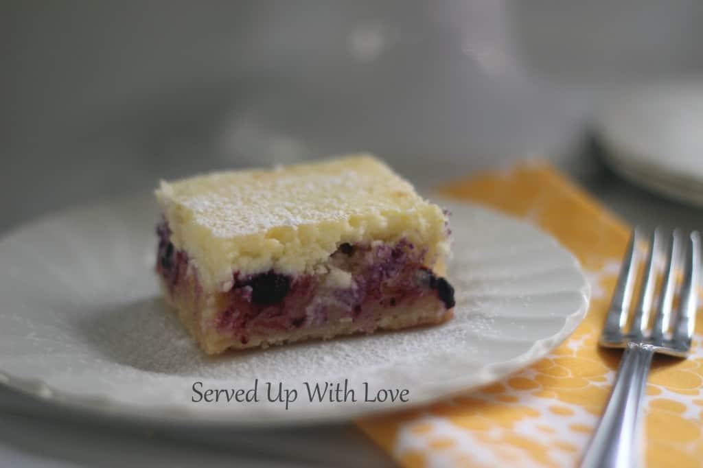 Lemon Blueberry Cheesecake Bars- Guest Post- Love, Pasta and a Tool Belt