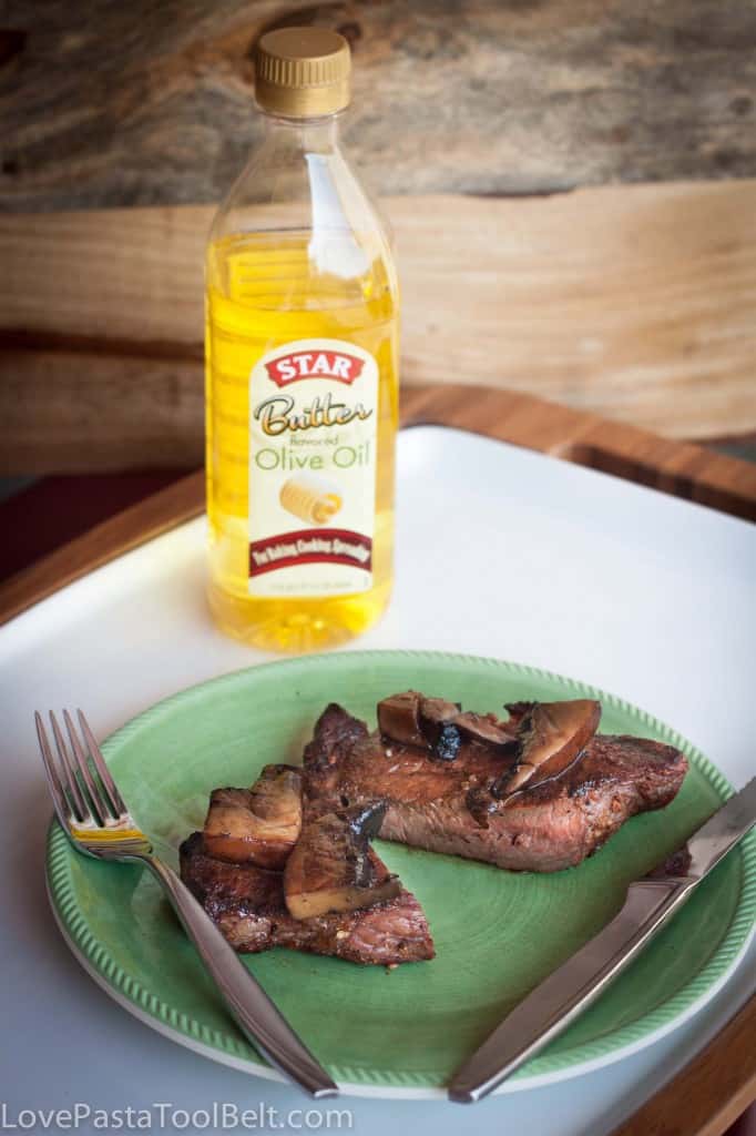 Butter Garlic Steak Recipe- Love, Pasta and a Tool Belt #shop #cbias