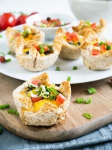 Cheesy Mexican Toast Cups