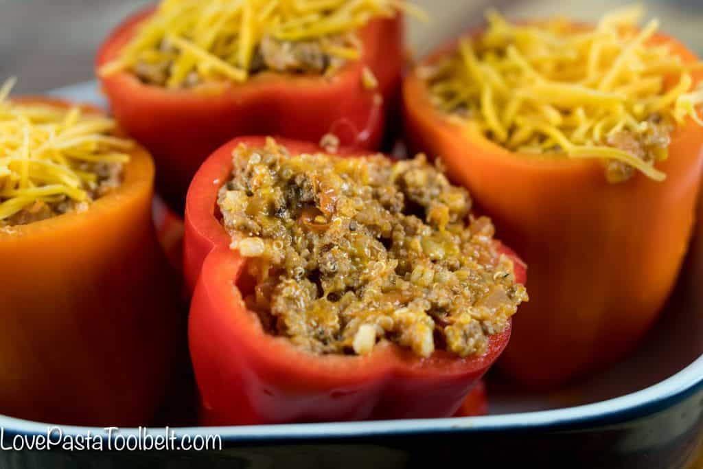 Cheesy-Quinoa-Stuffed-Bell-Peppers