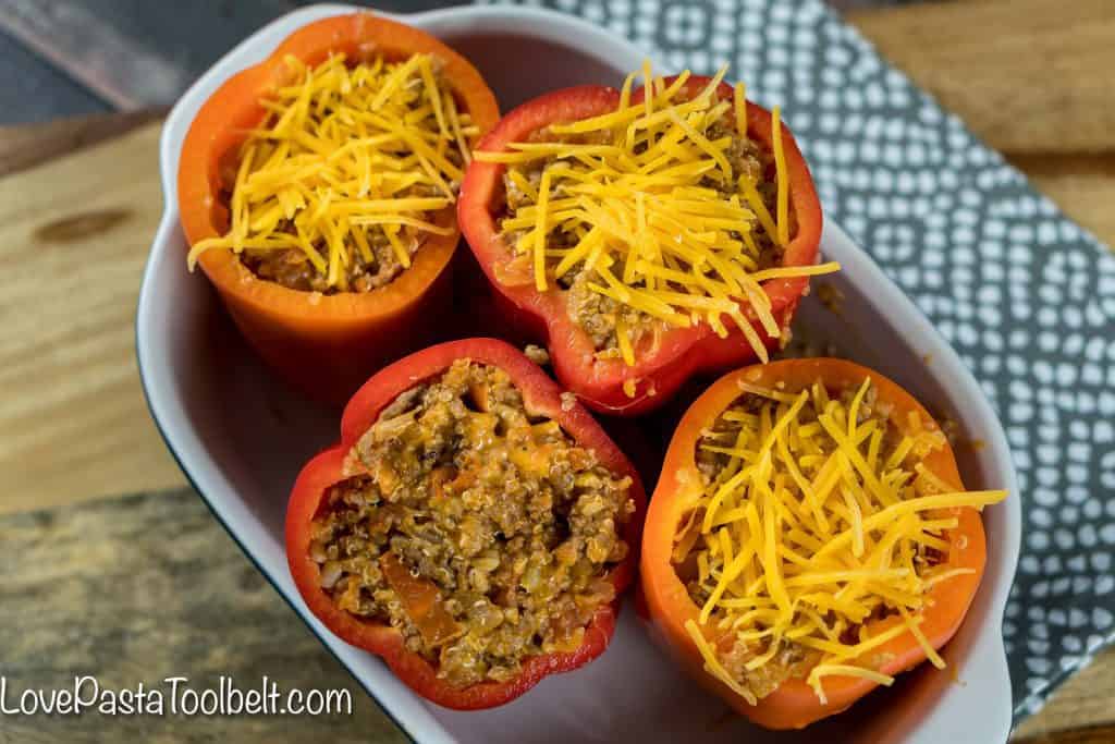 Cheesy-Quinoa-Stuffed-Bell-Peppers