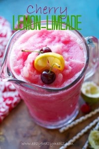 Cherry Lemon Limeade from Eazy Peazy Mealz