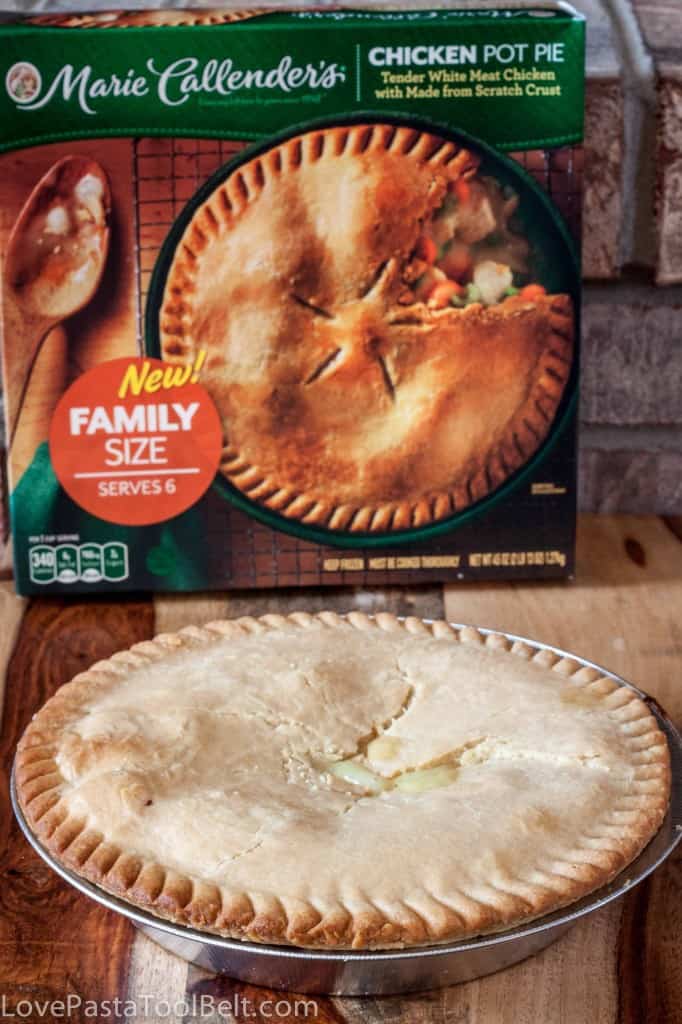 Date Night with Marie Callender's pot pies is a quick and easy dinner idea for your busy nights- Love, Pasta and a Tool Belt #PotPiePlease #ad