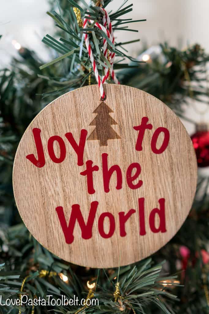 Put your favorite Christmas song on your tree with these Christmas Song Coaster Ornaments