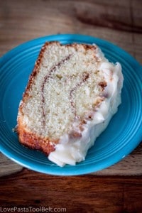Cinnamon Roll Pound Cake