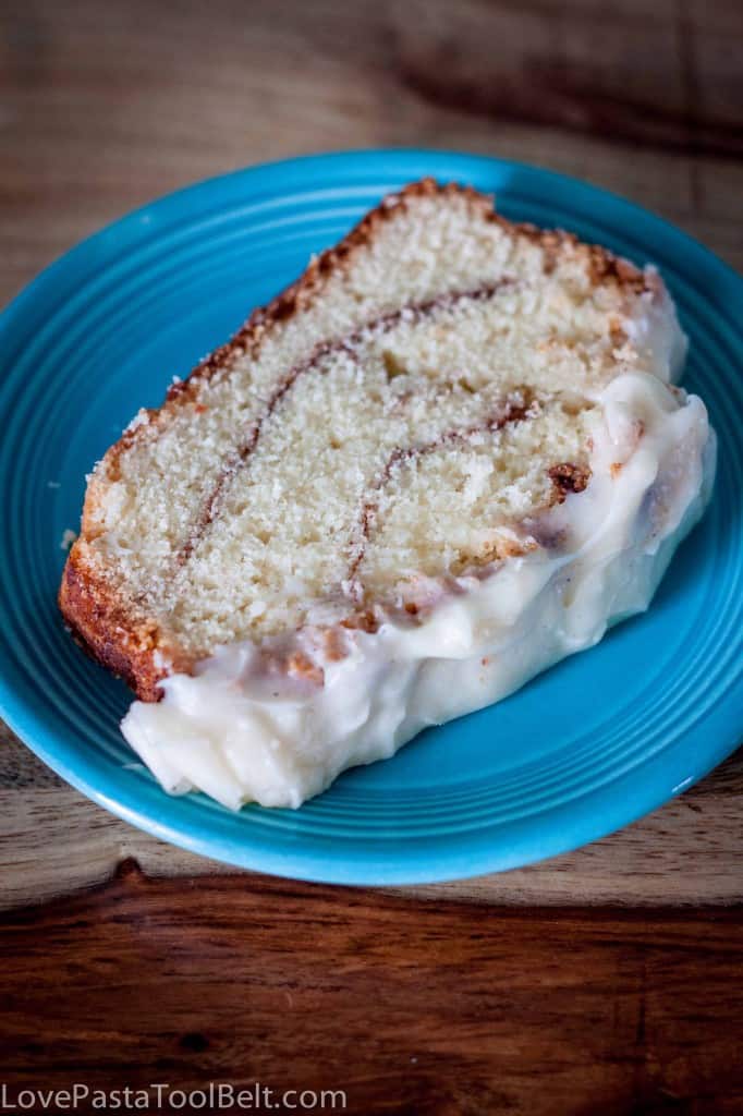 Cinnamon Roll Pound Cake