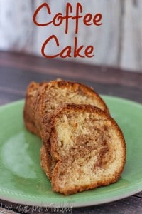 Coffee Cake- Love, Pasta and a Tool Belt | cake | desserts | recipes | food | cake recipes | coffee cake |