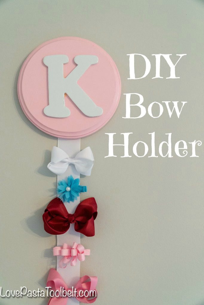 Little girl best sale bow holder