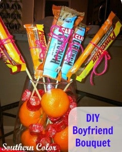 DIY Boyfriend Bouquet