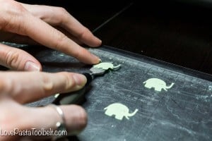 Add a cute craft to your party planning with these DIY Cupcake Toppers- Love, Pasta and a Tool Belt #ad #LifeinaBetterLight @Ottlite | craft | Party Ideas | Silhouette project | party decor | craft ideas |
