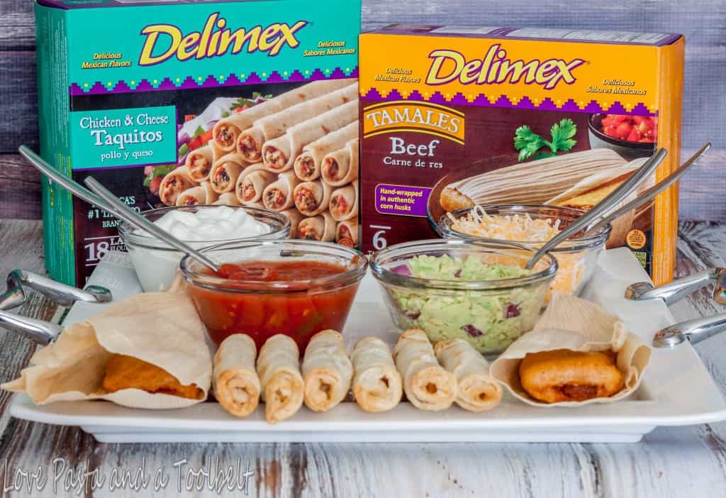 Game Day Toppings Bar with Delimex- Love, Pasta and a Tool Belt #ad #DelimexFiesta | Fiesta | Game Day | Toppings Bar | Mexican food | Food | 