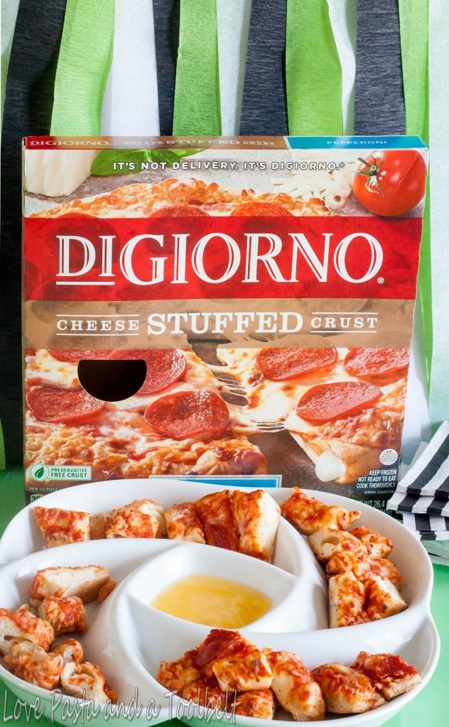 Celebrate the Big Game with DiGiorno®- Love, Pasta and a Tool Belt #ad #PrepareToParty 