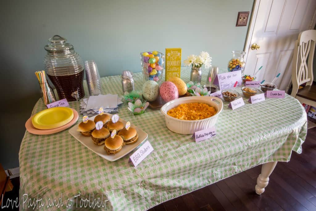 Easter Party Ideas with Nestle- Love, Pasta and a Tool Belt #ad #EasterEssentials | Easter | Party Ideas | Easter Party | Spring Party | Spring |