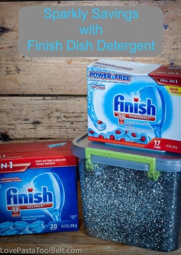 Sparkly Savings with Finish Dish Detergent- Love, Pasta and a Tool Belt #SparklySavings #CollectiveBias #shop