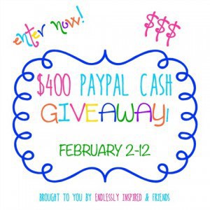 $400 Paypal Cash Giveaway- Love, Pasta and a Tool Belt | Giveaway | Cash | Paypal |
