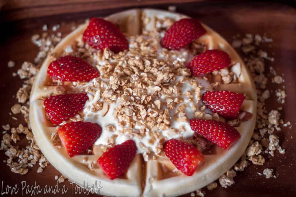 Granola Yogurt Waffle5