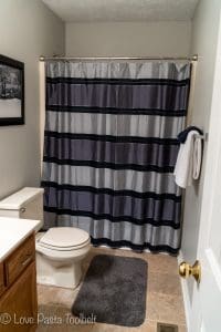 You don't need big bucks to change a room, small changes can make such a huge difference. Check out our tips for How to Update Your Guest Bathroom on a Budget