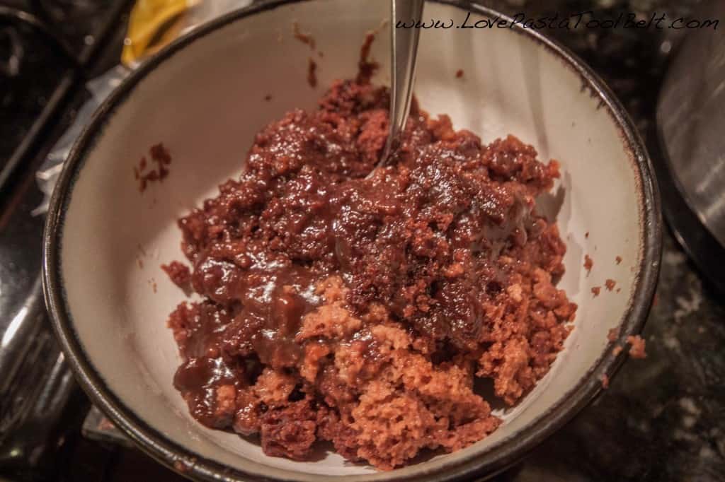 Crockpot Chocolate Lava Cake is an easy and delicious crockpot dessert - Love, Pasta and a Tool Belt | crockpot | dessert | chocolate | cake | 