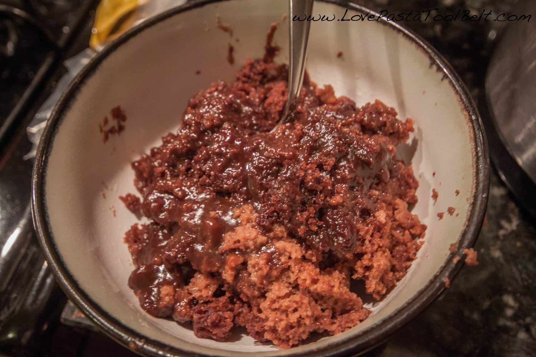 Crockpot Chocolate Lava Cake is an easy and delicious crockpot dessert - Love, Pasta and a Tool Belt | crockpot | dessert | chocolate | cake |
