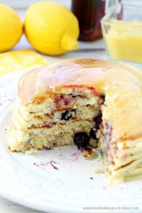 Lemon Berry Pancakes