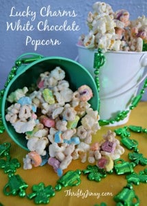 Lucky Charms Popcorn with White Chocolate