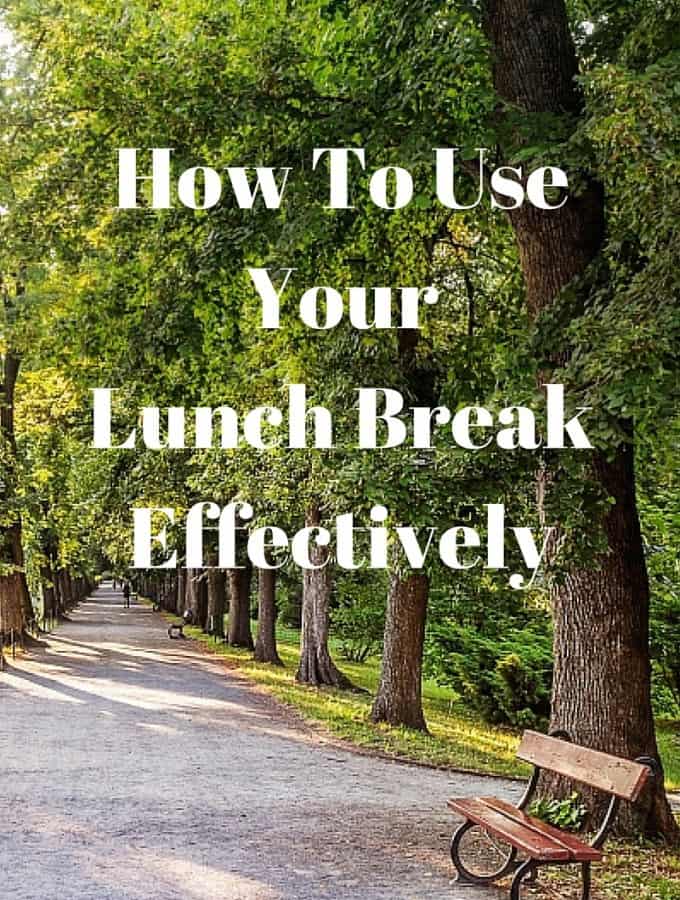 My contributor Rebecca is sharing How to Use Your Lunch Break Effectively- Love, Pasta and a Tool Belt | work | how to |
