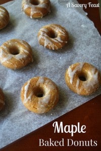 Maple Baked Donuts