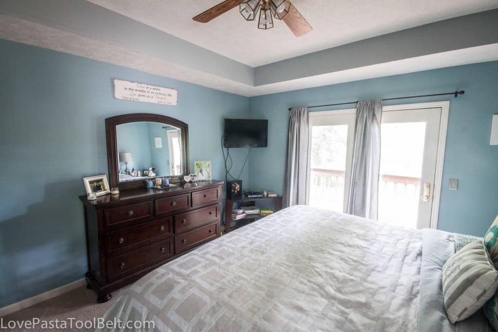 Master Bedroom Reveal- Love, Pasta and a Tool Belt