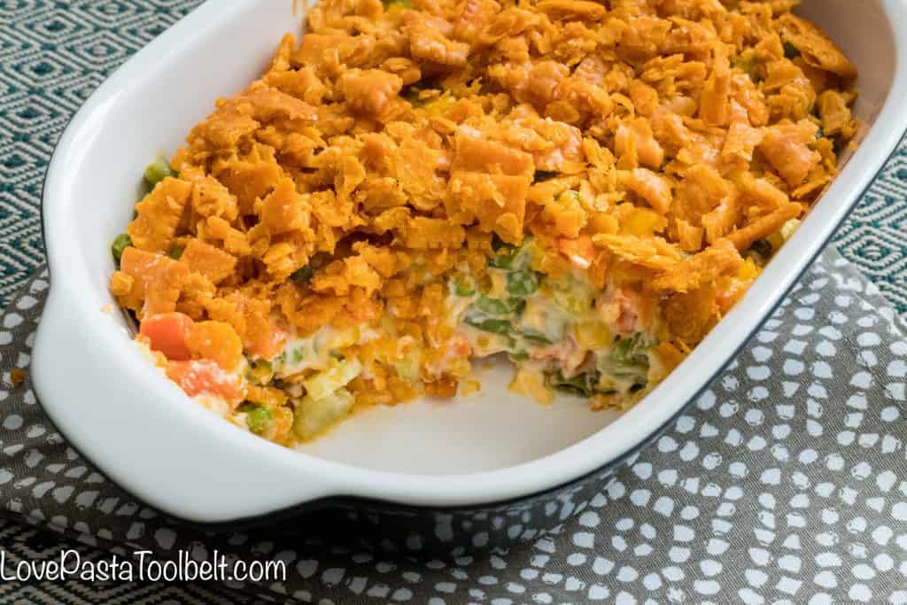 Mixed Vegetable Casserole will be your family's new favorite side dish recipe. Even those who aren't fans of vegetables love this casserole!