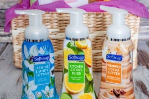 New Mom Gift Basket with Softsoap- Love, Pasta and a Tool Belt #FoamSensations #ad }| gift ideas | gift basket | new mom gift | new mom | baby gift |