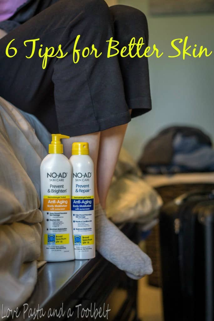 6 Tips for Better Skin- Love, Pasta and a Tool Belt #ad #HeartYourSkin | healthy skin | tips | 