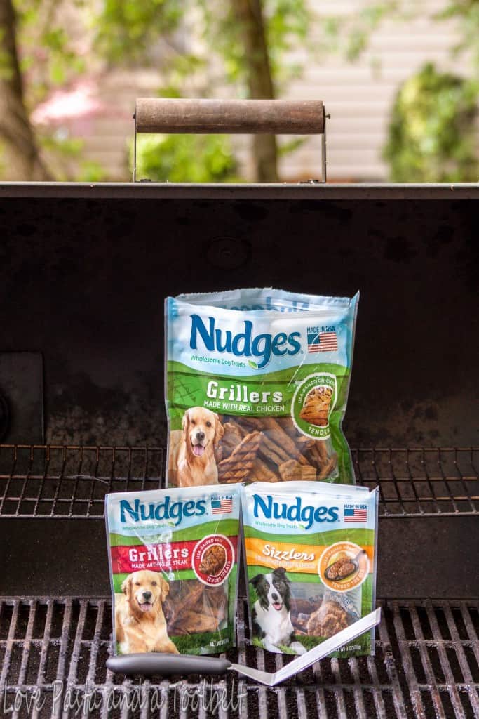 Unconditional Love with Nudges® Grillers- Love, Pasta and a Tool Belt #ad #NudgeThemBack | pets | dogs | dog treats | dog care | pet care | 
