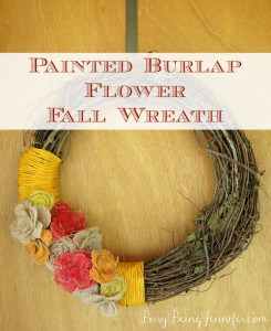 Painted-Burlap-Flowers-Fall-Wreath-BusyBeingJennifer.com_