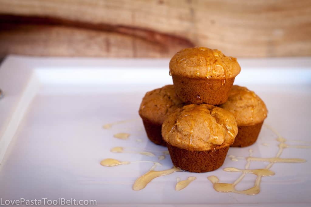 Peanut Butter and Honey Muffins