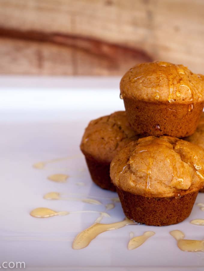 Peanut Butter and Honey Muffins