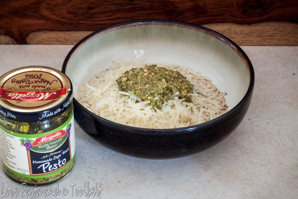 Pesto Chicken Spaghetti with Mezzetta1